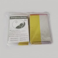 Waterproof Foil Silver Mylar Thermal Rescue Emergency Blanket